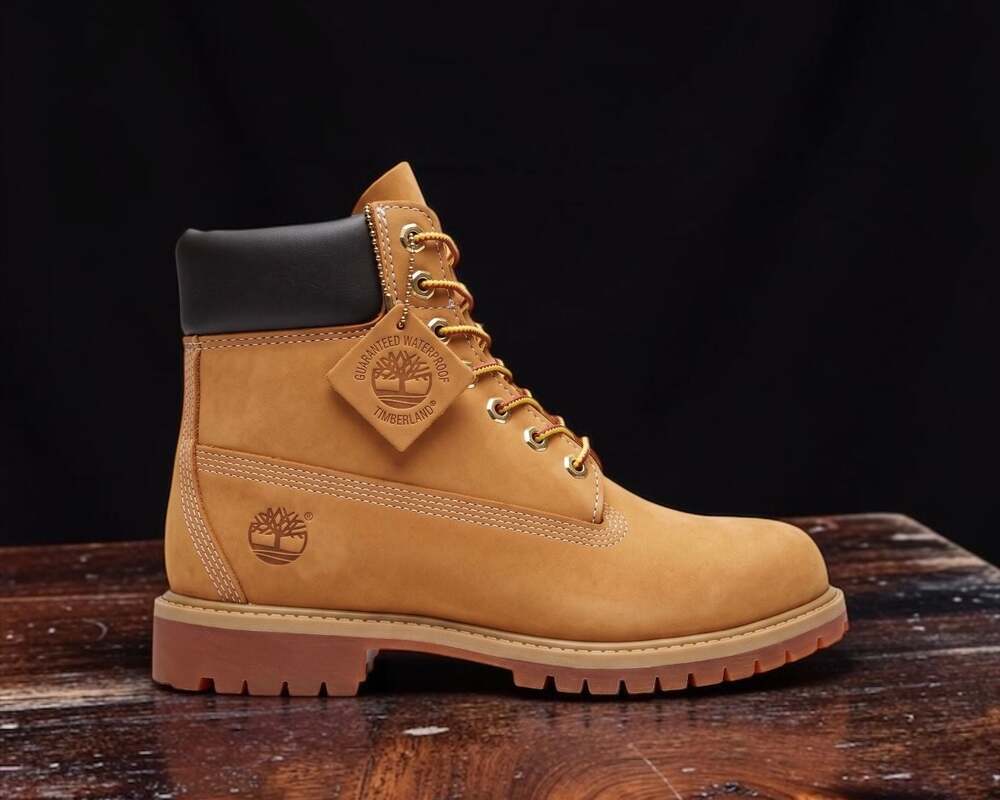 Timberland Youth 6-Inch Premium Waterproof Wheat Boots